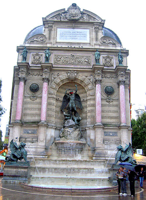 Fontaine Saint-Michel, Paris